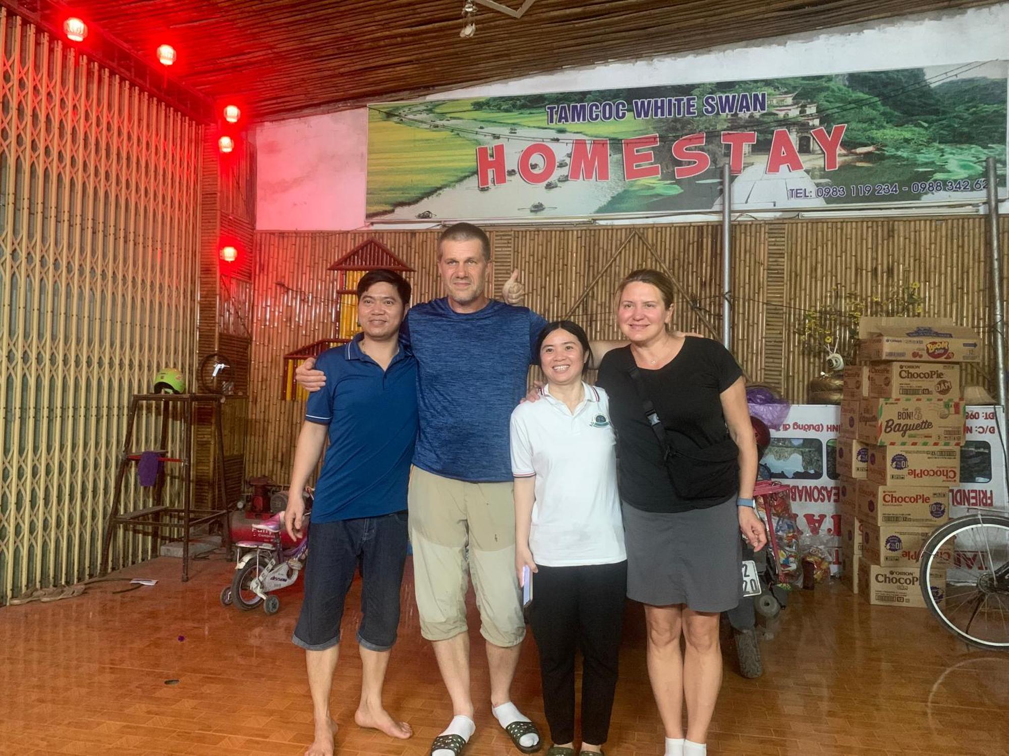 Tam Coc White Swan Homestay Ніньбінь Екстер'єр фото